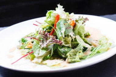 lezzetli sebze salatası