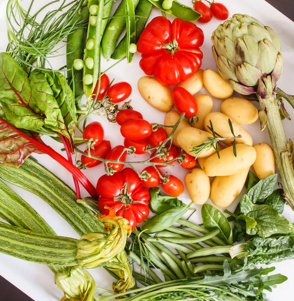 Verduras frescas maduras —  Fotos de Stock