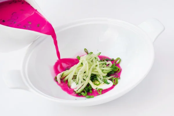 Aperitivo de sopa fría — Foto de Stock