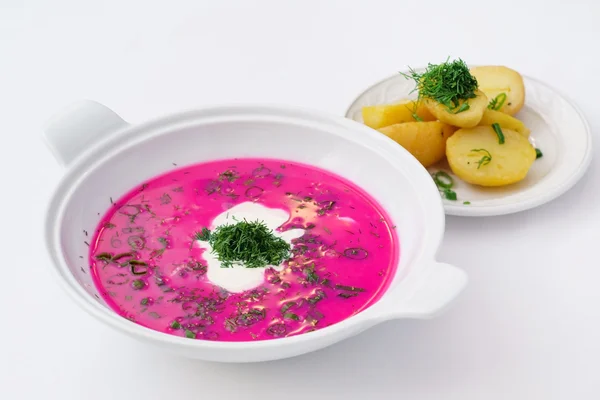 Aperitivo de sopa fria — Fotografia de Stock