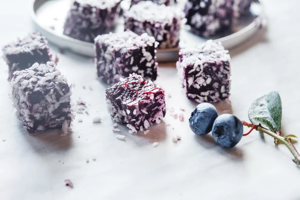 Zelfgemaakte gelatine dessert — Stockfoto