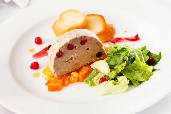 Foie gras pate — Stock Photo, Image