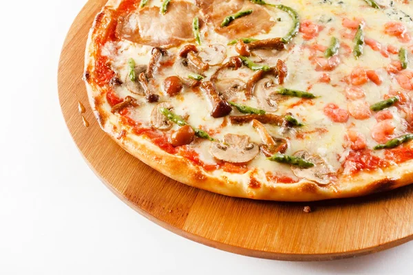 Välsmakande amerikansk pizza — Stockfoto