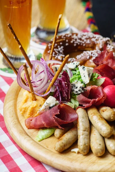 Oktoberfest tasty appetizer — Stock Photo, Image