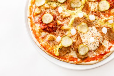 lezzetli İtalyan pizza