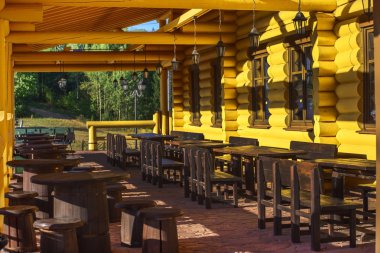 Park ahşap Restoran