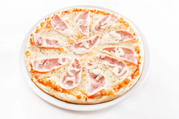 Pizza italiana con tocino —  Fotos de Stock