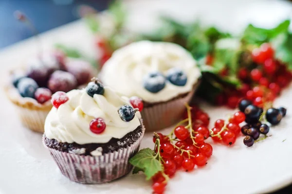 Matrimonio dolci cupcake — Foto Stock