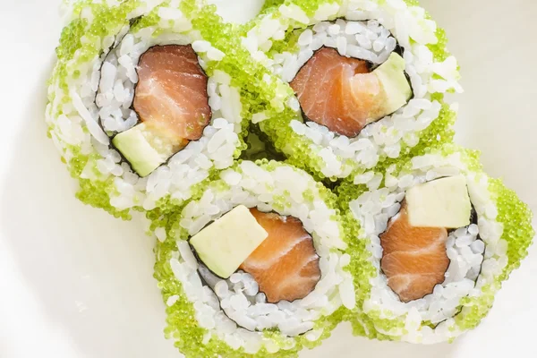 Azjatyckie bułki sushi — Zdjęcie stockowe