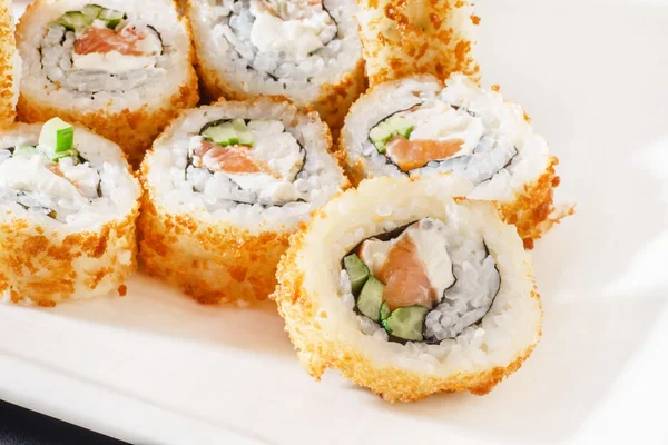 Asijské sushi rolky — Stock fotografie