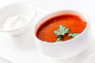 domates çorbası-sebzeli