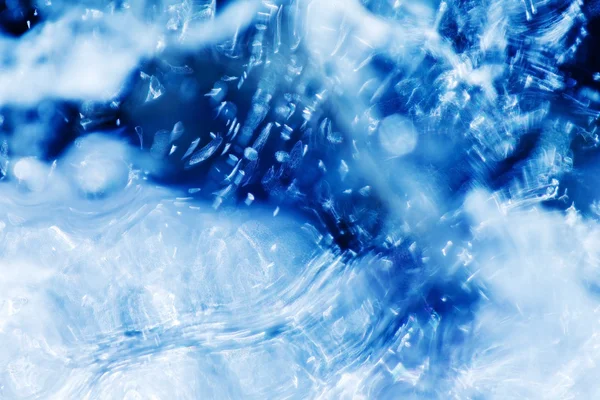 Textura de gelo azul — Fotografia de Stock