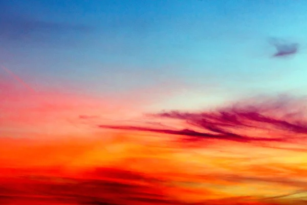 赤い夕焼け空 — ストック写真