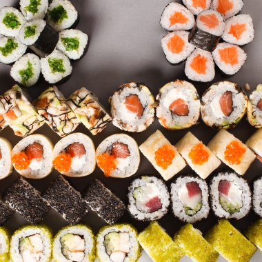 Japon suşi rulo seti