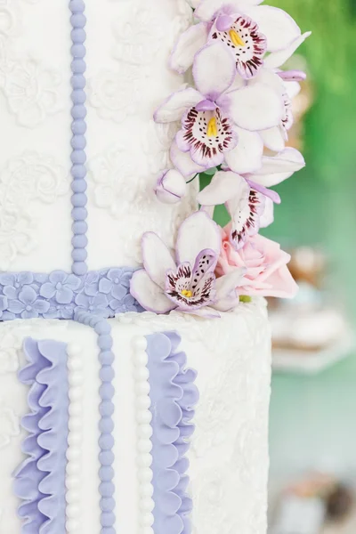 Bolo de casamento bonito — Fotografia de Stock