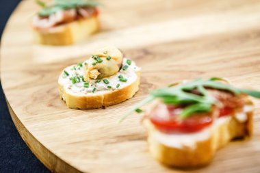 Konuklar için gıda catering