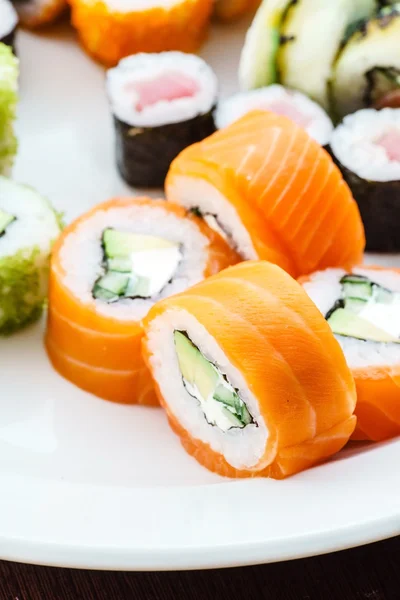 Sushi rolls set — Stock Photo, Image
