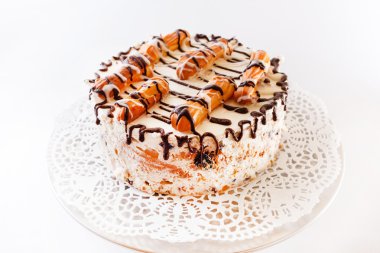 Tatlı doğum günü pastası