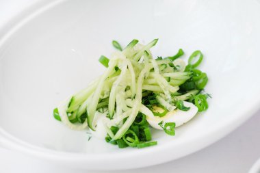 Soğuk çorba için malzemeler