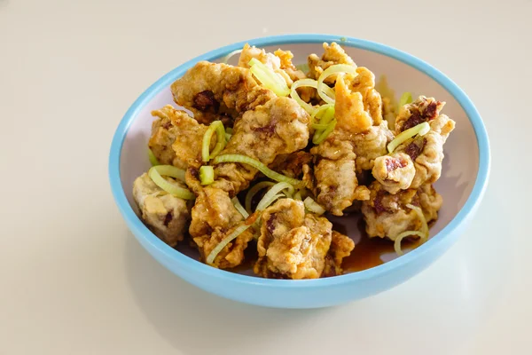 Tempura Chicken in bowl — Stock Photo, Image