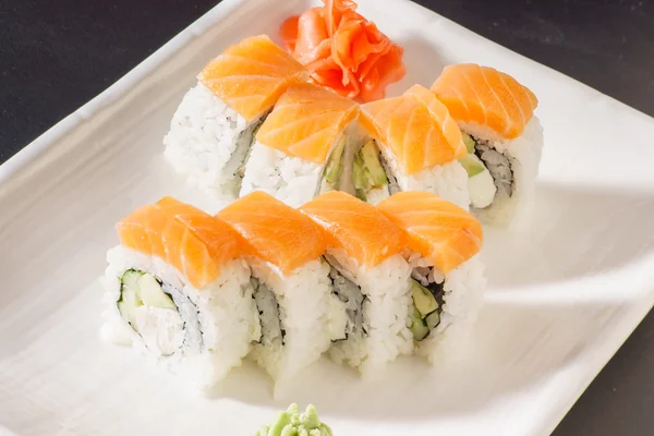 Asiatisches Sushi-Set — Stockfoto