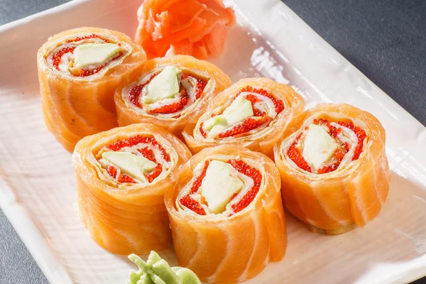 Asiatisches Sushi-Set — Stockfoto