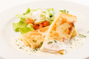 Sebze ile lezzetli gözleme