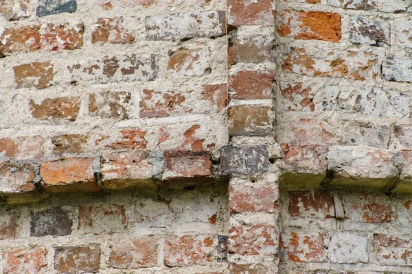 Antiguo muro de ladrillo — Foto de Stock