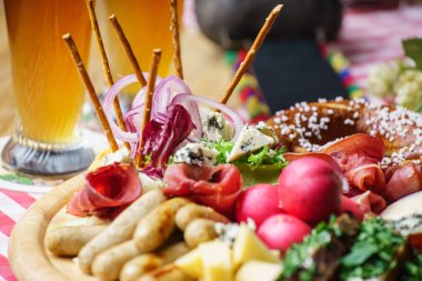 Oktoberfest meze bira için