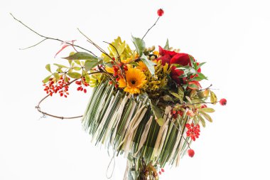 sonbahar buket krizantem