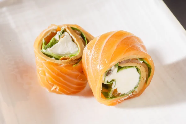 Chutné sushi rolky — Stock fotografie