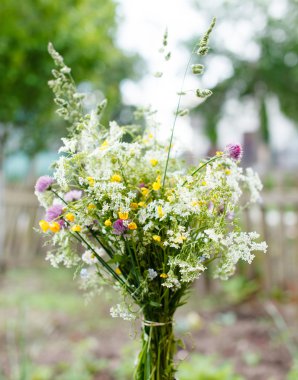 parlak kır çiçekleri buketi