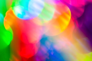 soyut renkli ışıklar
