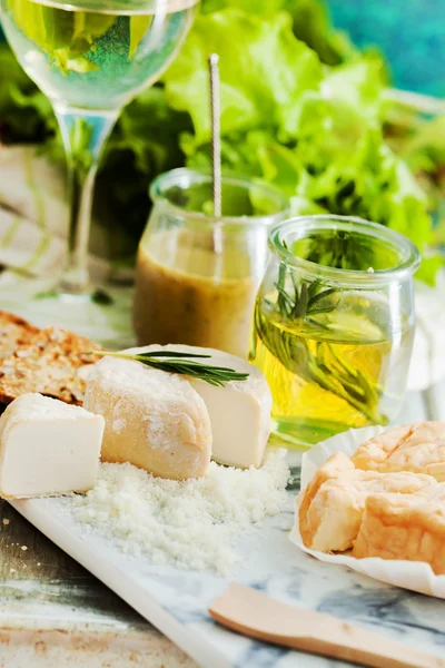 French  gorgonzola cheese — Stock Photo, Image