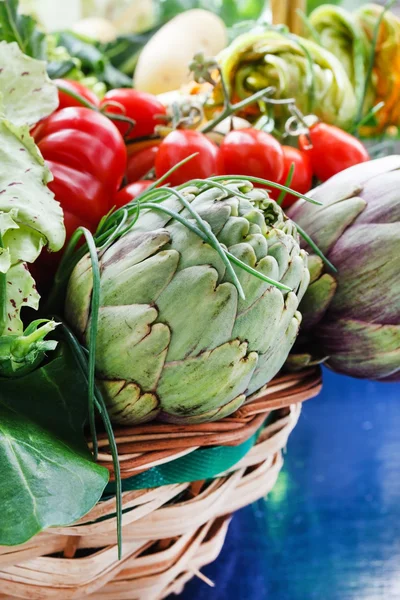 Fresh ripe vegetables — Stock Photo, Image