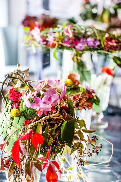 Güzel çiçek düzenlemeleri