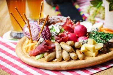 Oktoberfest meze bira için