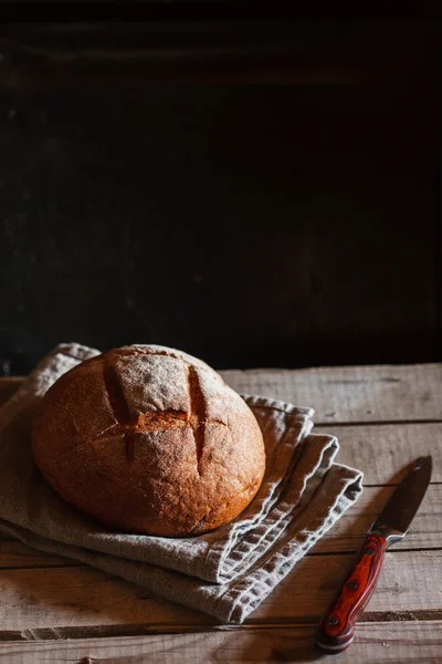 Fresh rue bread — Stock Photo, Image