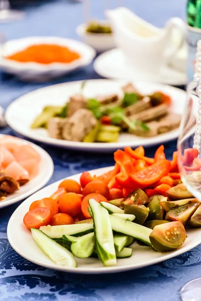 Catering food for guests — Stock Photo, Image