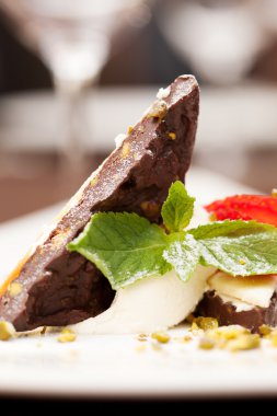 tatlı çikolata ile