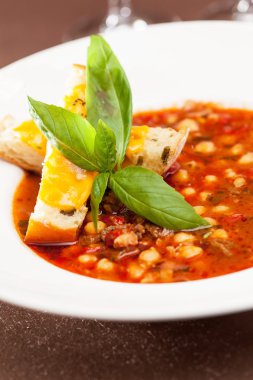 tost ve fasulye çorbası