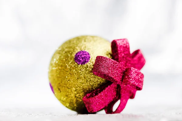 Christmas ball close up — Stock Photo, Image