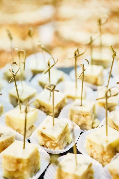 Catering mat för gäster — Stockfoto