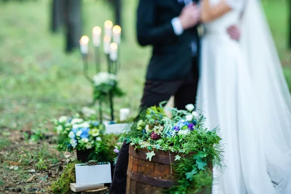 Hochzeit Blumenschmuck — Stockfoto