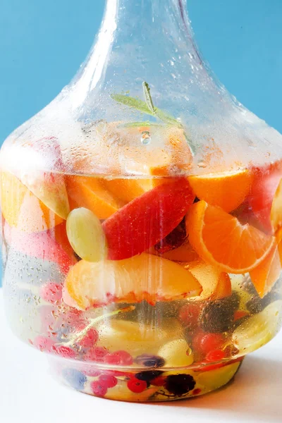 Summer sangria drink — Stock Photo, Image