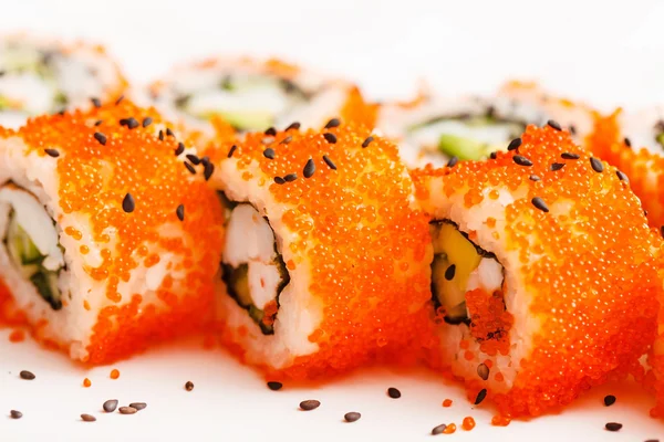 Asijské chutné sushi — Stock fotografie