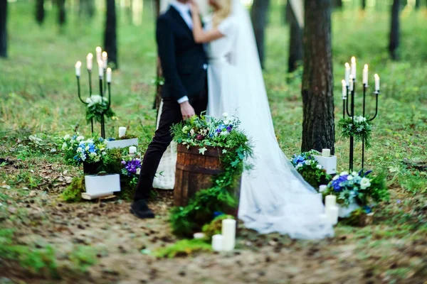 Düğün Çiçek Aranjman — Stok fotoğraf