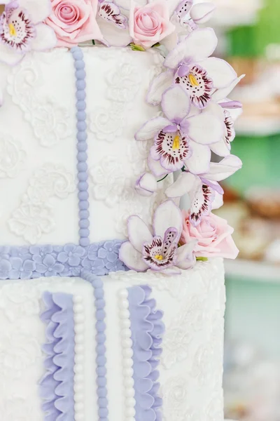 Hermoso pastel de boda — Foto de Stock