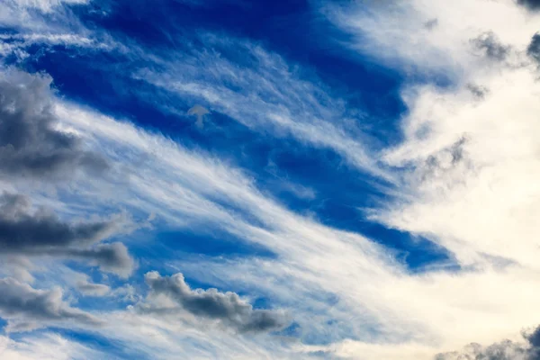 Clouds in blue sky — Stock Photo, Image