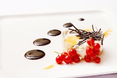 çikolata soslu Cheesecake